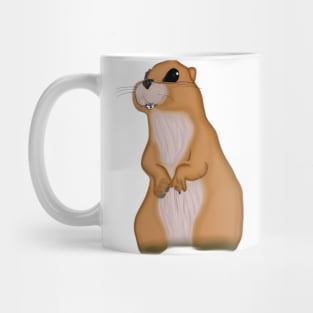 Cute Gopher Drawing Mug